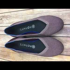 Plum Birdseye Rothys 8.5